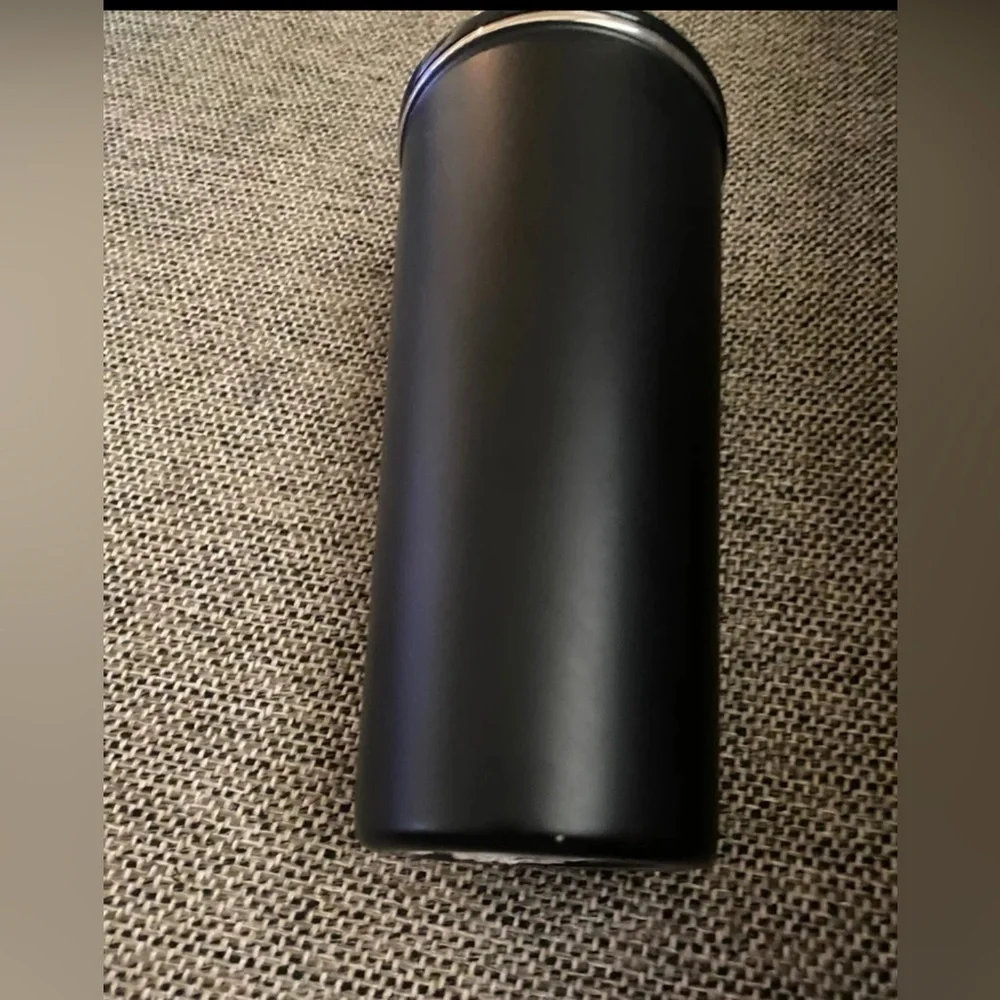Starbucks travel cup black matte stainless steel 16 ounce